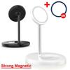 2 in 1 Magnetic Phone Charging Station Dock Portable Wireless Charger Stand For iPhone 16 15 14 13 Pro Max AirPods Fast Chargers