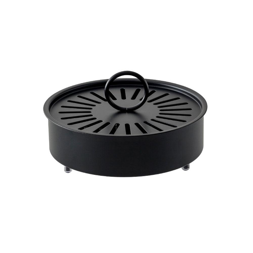 Portable Mosquito Coils Holder Large Metal Repellent Burner Incense Rack Cover With Tray Box Mo W9S9
