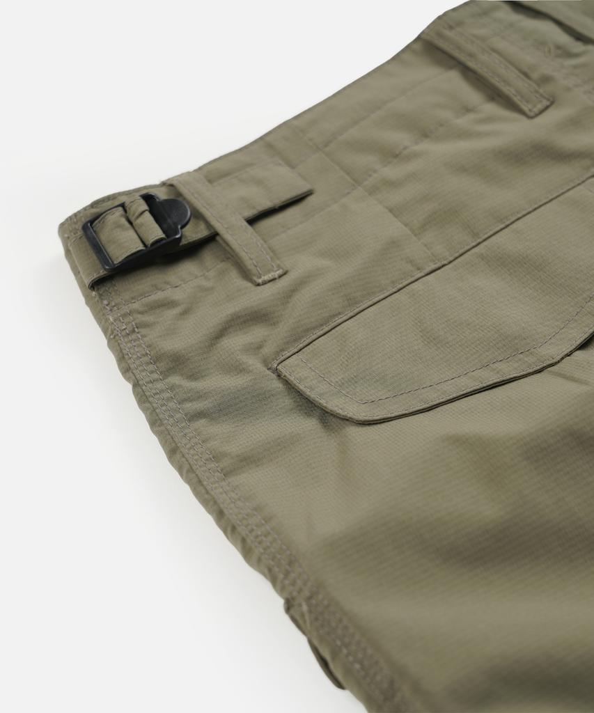 FRIZMWORKS Micro Ripstop Essential Cargo Shorts _ Light Olive