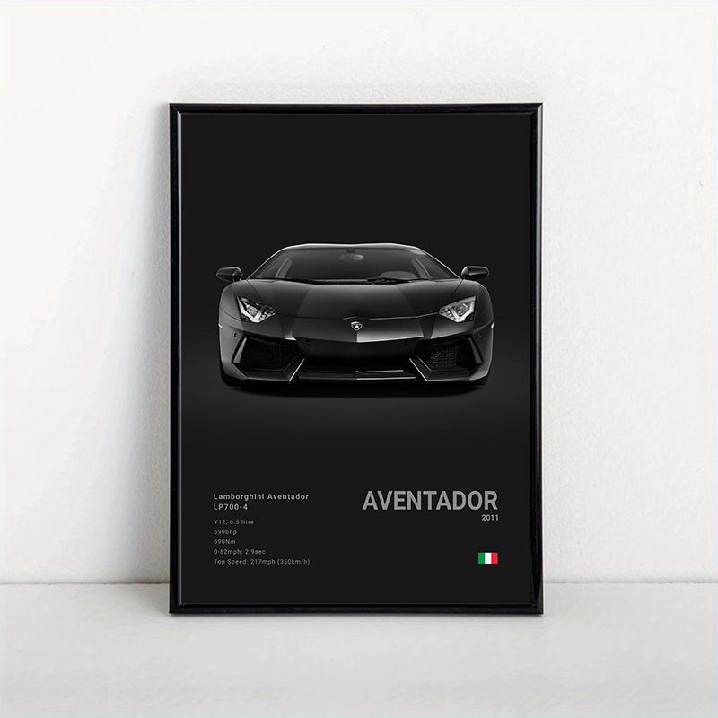 Famous Cars LP 640 Canvas Wall Art Print Poster Aventador URUS VENENO Decoration Mural Modern Home Decor Birthday Gift Unframed