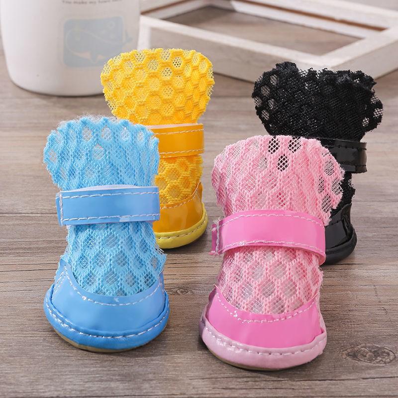 Hundesandalen für den Sommer, atmungsaktive Haustierschuhe für den Außenbereich