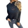 Womens Fall Sweaters Long Sleeve Pullover Loose Chunky Knitted Jumper Tops
