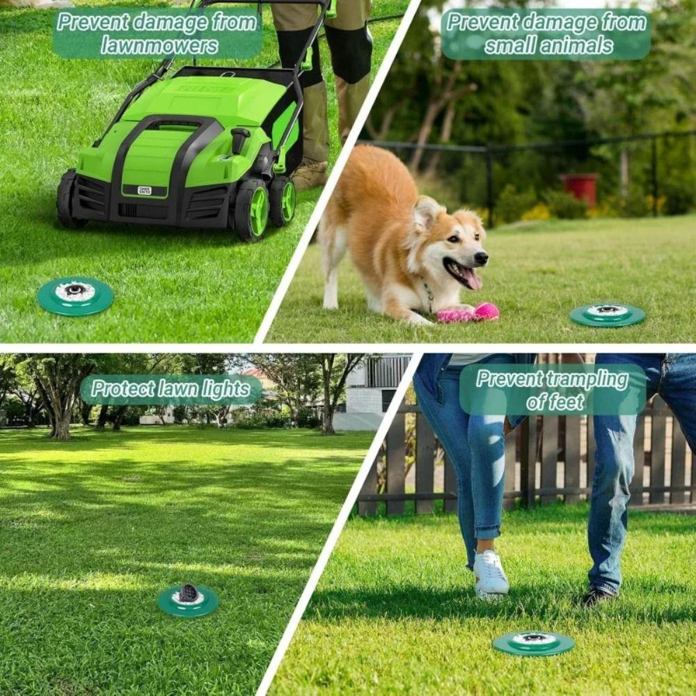 Cuttable Garden Sprinkler Protective Cover Anti-trampling Sprinkler Nozzle Guard Outdoor