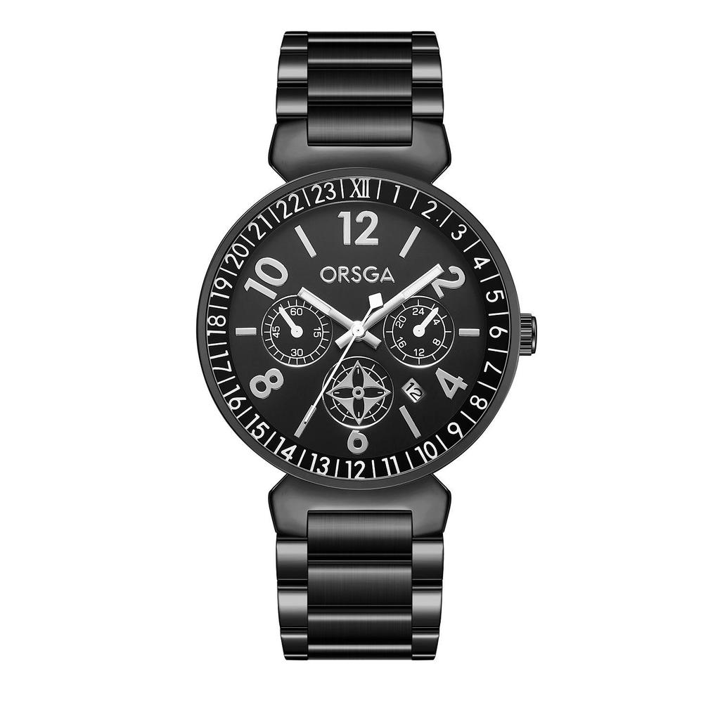 ORSGA Women's Fashion Waterproof Quartz Wristwatch - High-end Casual Calendar Design