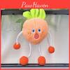 Colorful Vegetable Plush Keychain Accessories With Lovely Scream Expressions Aroma And