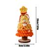 Christmas Tree 7-Layer Gradient Colors Knitting Crochet Christmas Tree Holiday Ornaments for Car Home Tabletop Fireplace Mothers