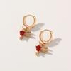 1 Pair Cute Bird Dangle Earrings for Women Cubic Zirconia Jewelry Daily Party Accessories