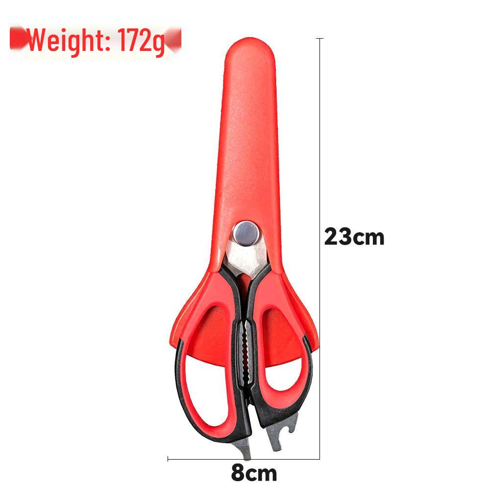 Multifunctional German Titanium Steel Kitchen Scissors for Poultry and Bones - Food Grade