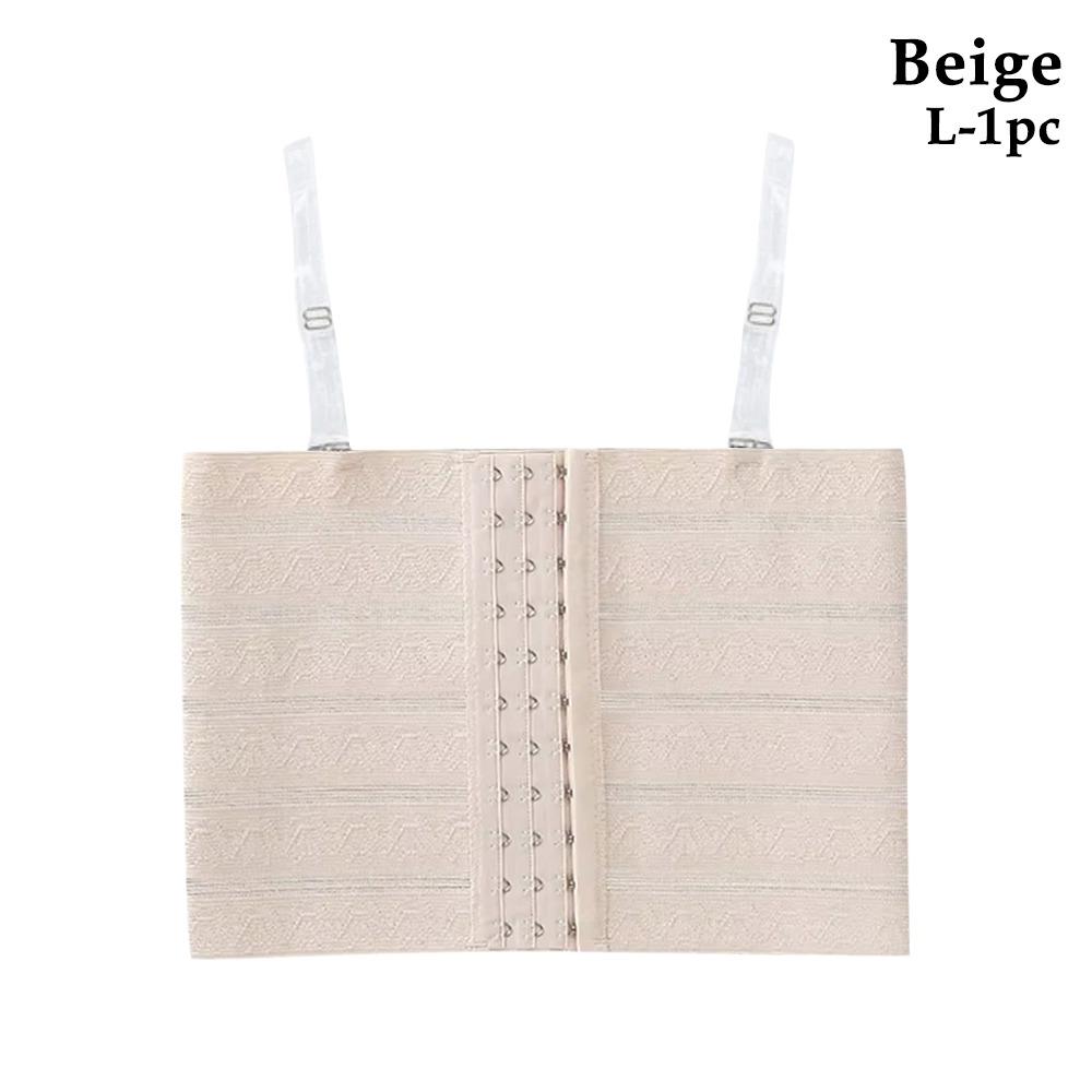 1Pcs With Bra Straps Chest Shaper Trans Lesbian Breast Binder Durable Tank Top Corset