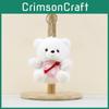 Charming Bow And Arrow Teddy Bear Plush Keychain In Various Colors For Collectors