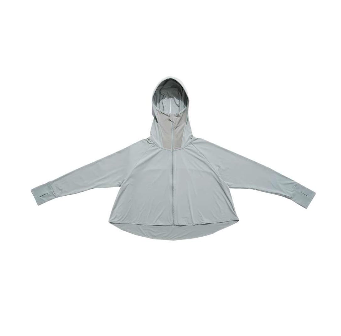 

Kojit Face Guard UV для всех женщин, желающих избежать солнечных ожогов, Худи, Серый, L-LL, серый