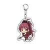 Anime Acrylic Keychain Puella Magi Madoka Magica Character Pendant Keyring for Bag Cosplay Gifts