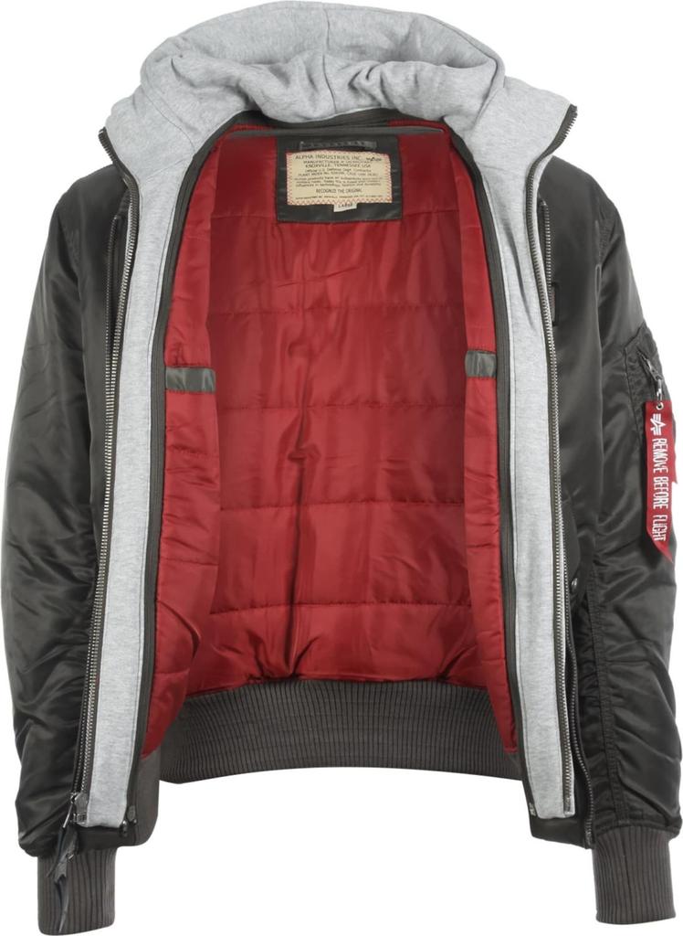 Зимняя куртка Alpha Industries MA-1 D-Tec Hood Bomber Jacket (183110) 183110-04 183110-04