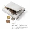 Blanc Pomme Mini Genuine Pearl Wallet, Women's Tri-fold/Bi-fold Wallet, Leather, Stylish, White, bp-1086