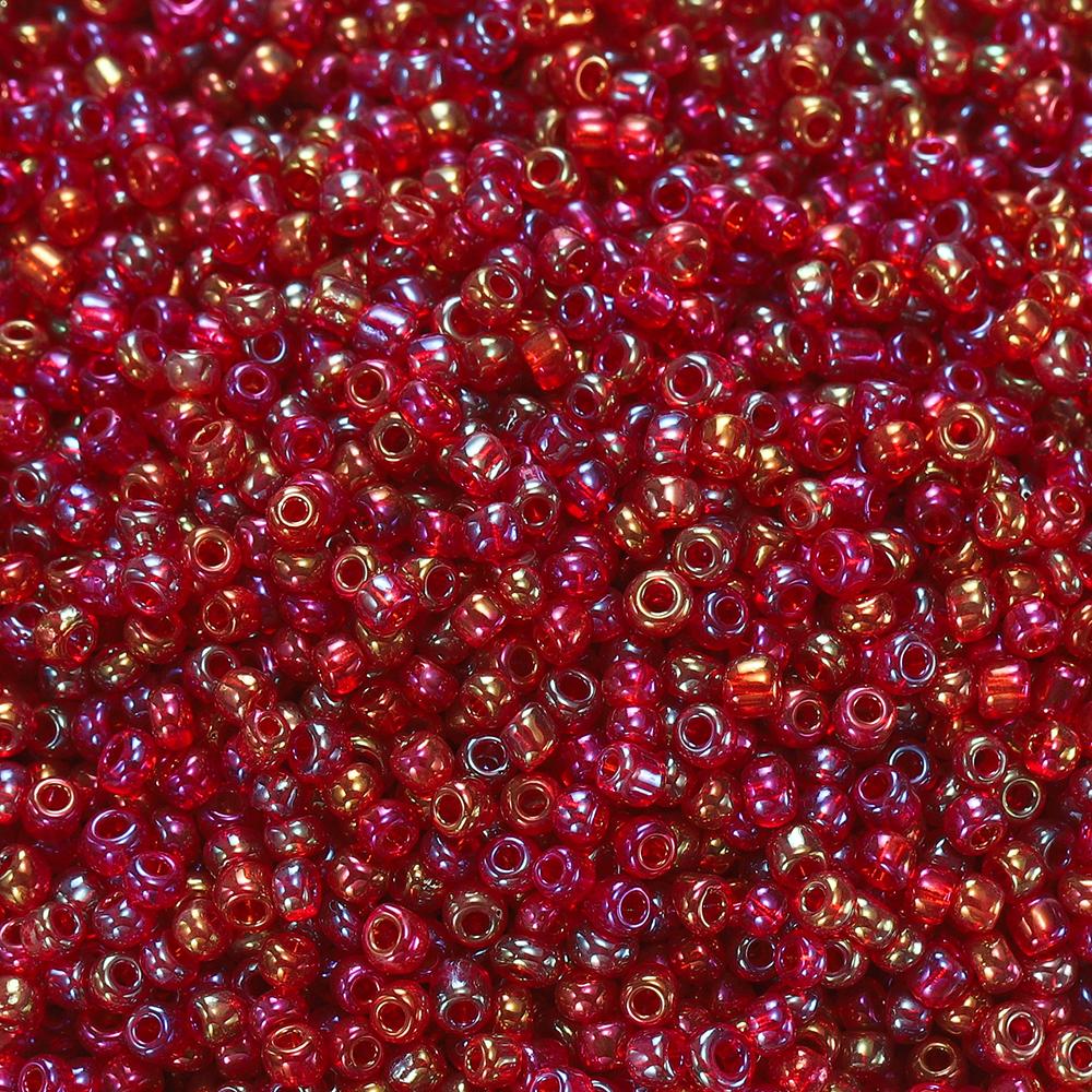 800/1600pcs 2mm Colorful Charm Seed Beads Glass Irregular Spacer Loose Bead for Necklace Earrings DIY Jewelry Making Supplies