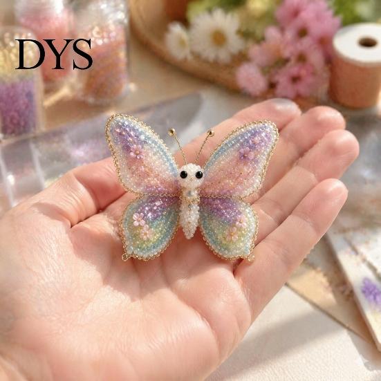 Set per Perline Principianti 1 Animale di Perline 3D Kit Fai da Te, Kit di Artigianato Artistico con Istruzioni, Insetto Uccello Fata Fatto a Mano per Bambini Adulti Principianti Decorazione