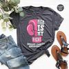 Cancer Support Shirt, Cancer Awareness T-Shirt, Her Fight Is Our Fight Shirt, Motivational T Shirt, Cancer Ribbon Tee,Breast Cancer Shirt