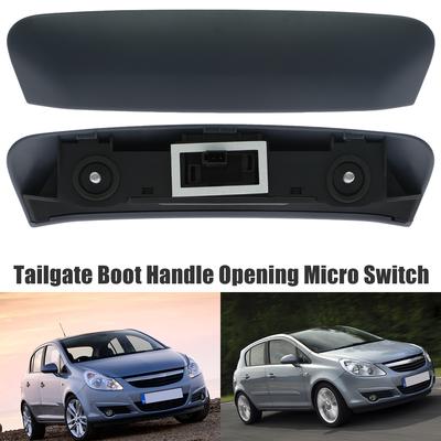 Car Tailgate Switch For Corsa D 2007-2015 Durable Rear Liftgate Handle Switch Plastic Boot Tailgate Opening Switch for Car