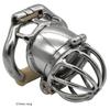 Ergonomic Stainless Steel Stealth Lock Male Chastity Device,Cock Cage,Penis Lock,Cock Ring,Chastity Belt, S076