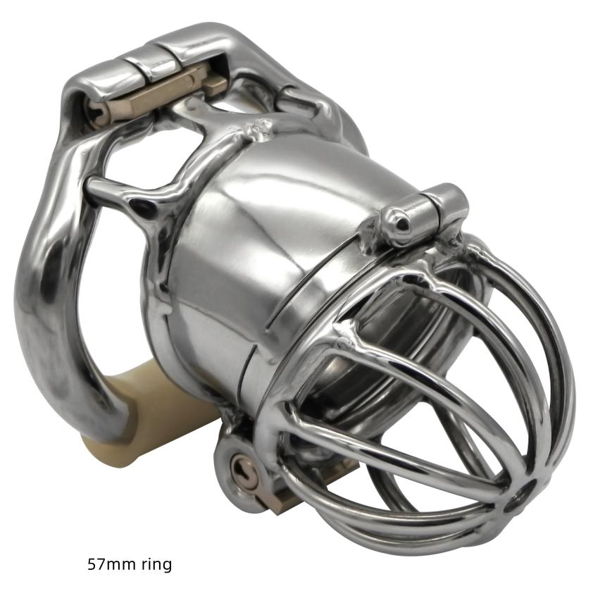 Ergonomic Stainless Steel Stealth Lock Male Chastity Device,Cock Cage,Penis Lock,Cock Ring,Chastity Belt, S076