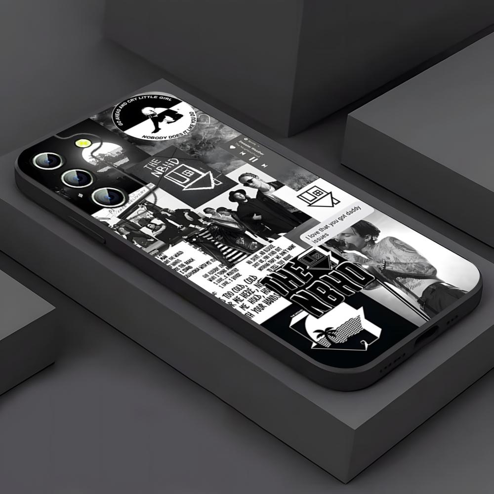 

The Neighbourhood NBHD Phone Case For Samsung S23 Ultra S24 S22 S20 Fe S21 Plus Galaxy A54 A34 A16 A53 A13 Back Cover Samsung s23ultra