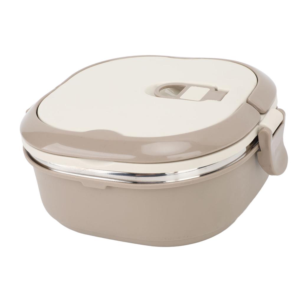 Lunch Box 304 Stainless Steel Portable Insulated Sealed Student Bento Box with Spoon for School