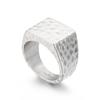 Kalen Stainless Steel Geometric Square Round Ring Men‘s Hip Pop Cool Boy Gift #7-#11 Chunky Anillos Polished Trend Jewelry