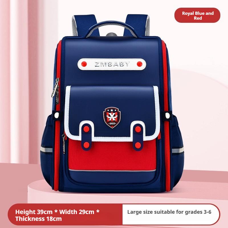 British Style Backpacks for Elementary School Students in Grades 1-3, Lightweight Backpacks for Boys and Girls.