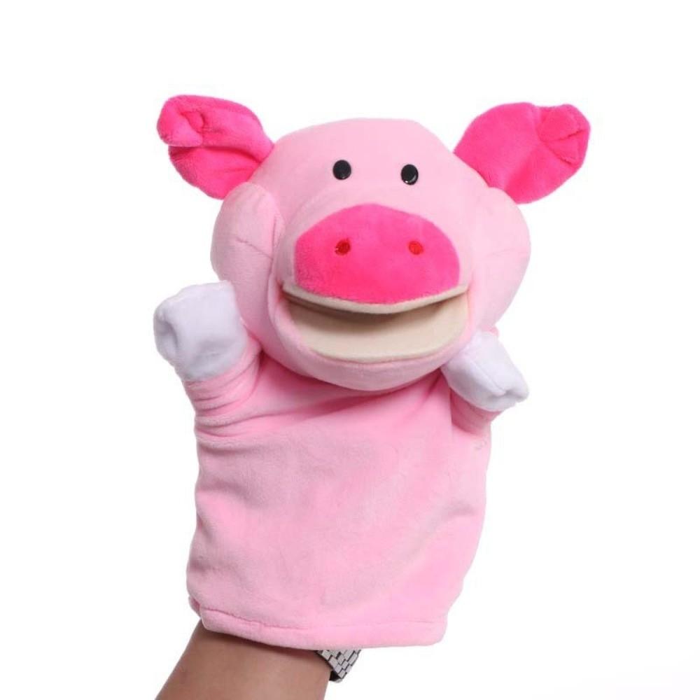 Gifts Appease Toys Animal Hand Puppet Stuffed Early Education Hand Duck Cartoon Hand Finger Puppets Parent-child