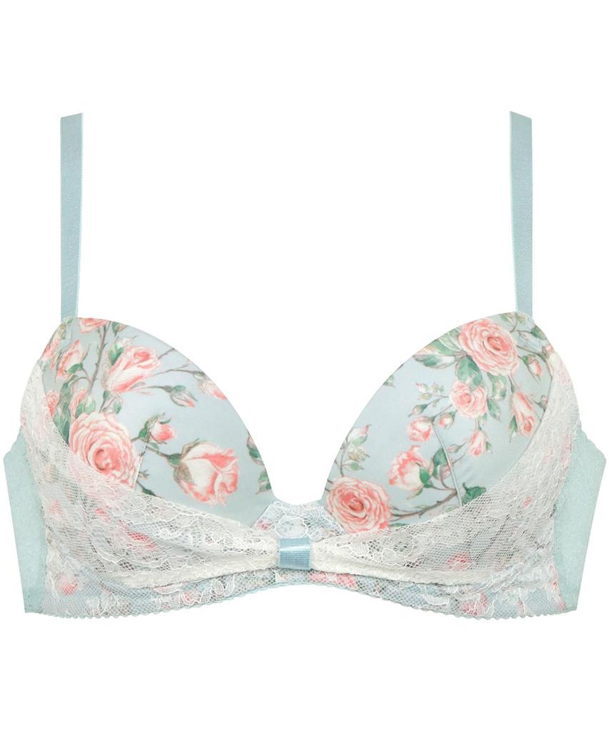 Wacoal Ribbon Creates Beautiful Maintains Cleavage Even While Smoothing To TU Women's L'Ouje Bra Cleavage, Moving, (Armpit Back) Bra, BCA744,