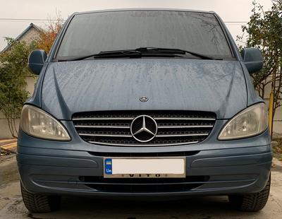 Chromovaný rámeček pod SPZ (1 ks, nerez) pro Mercedes Vito W639 2004-2014