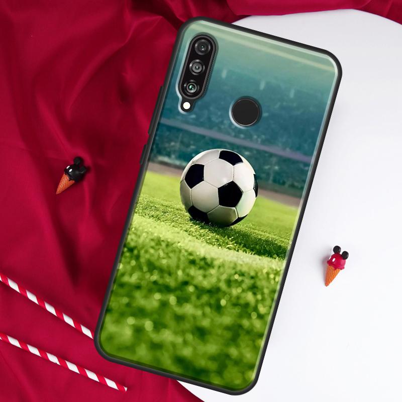 Football For Huawei Nova Y61 Y70 Y90 Y60 Y72 Y91 12s 12i 11i 7i 8i 9 10 SE P60 Pro P30 P40 Lite Case