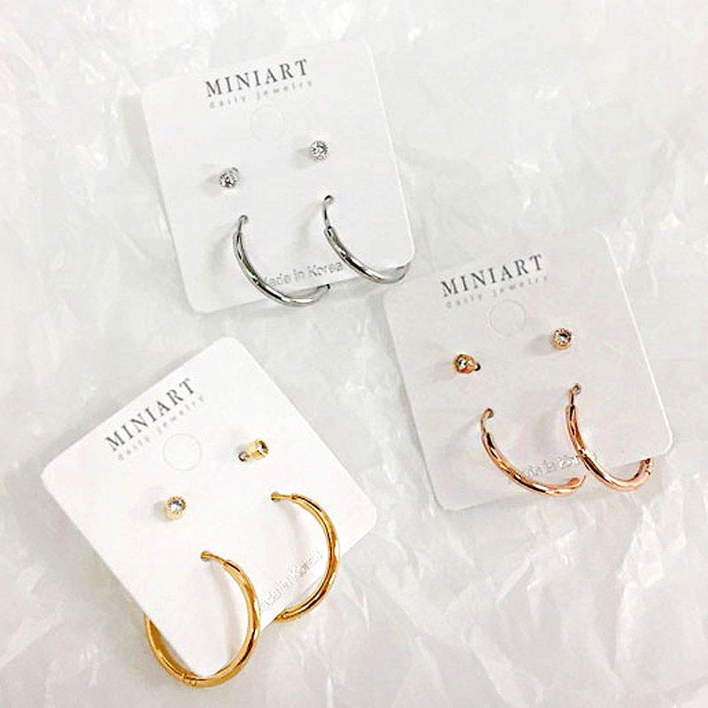 Cubic Piercing + Ring Piercing [sold As a Pair]