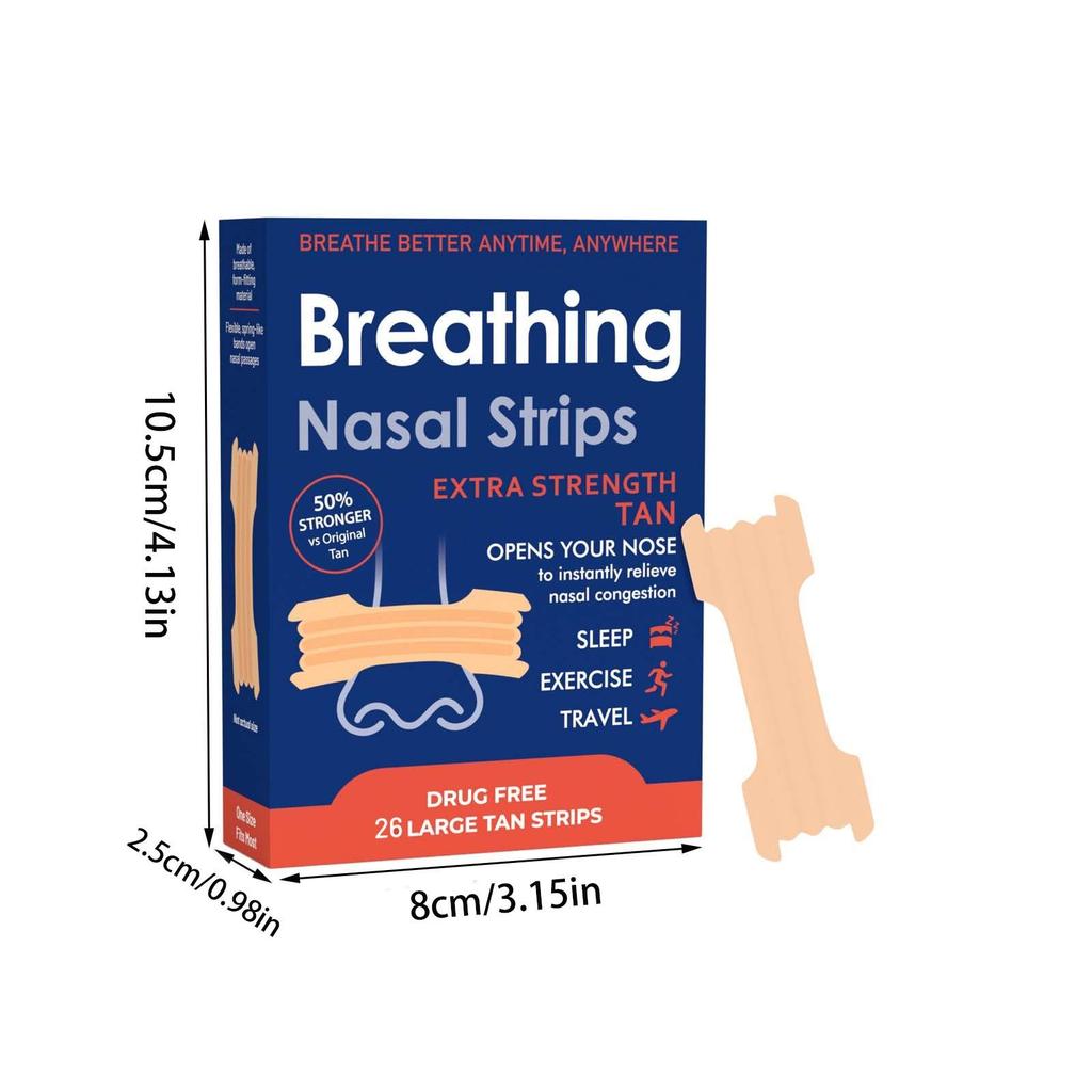 Breathe Right Nasal Strips, Extra Strength,  Nasal Strips, Help Stop Snoring, Drug-Free Snoring Solution