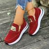 Fashion 2025 New Women Platform Sneakers Elegant Flats Shoes Woman Comfortable Casual Zipper Sneakers Women Lightweight Vulcanize Shoes