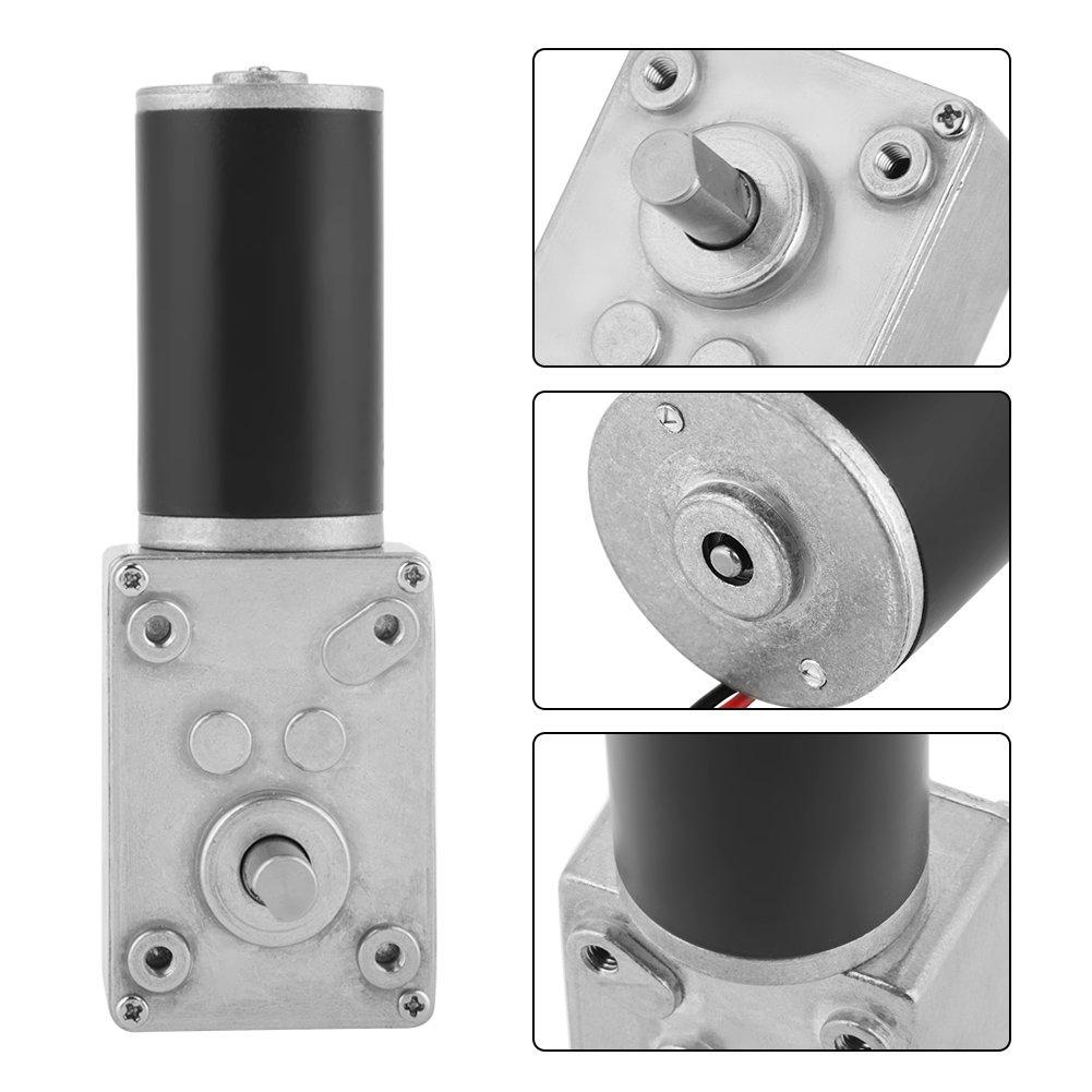 Hilitand Geared Motor DC 12v 200rpm Turbo Worm Geared Motor Permanent Magnet Reduced Motor ZY 5840-31
