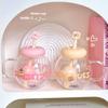 New glass cup girls high value double layer high temperature explosion proof fat planet cup