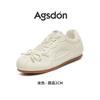 Augustus Dengde Training Shoes Women's 2025 New Summer Ballet Forrest Gump Sports Board Shoes Casual Flat White Shoes