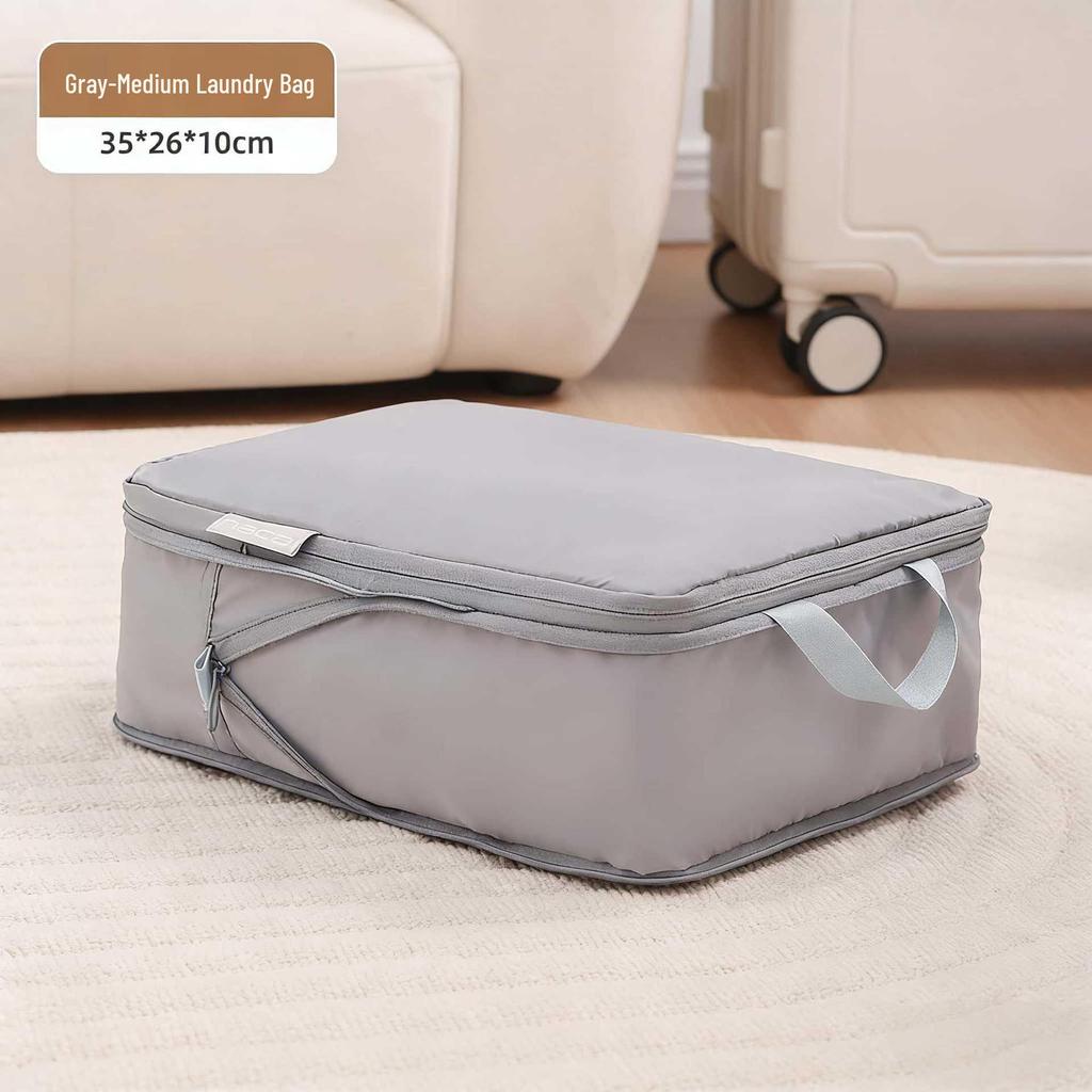 Portable Travel Compression Packing Set: Suitcase Bags for Underwear & Clothes