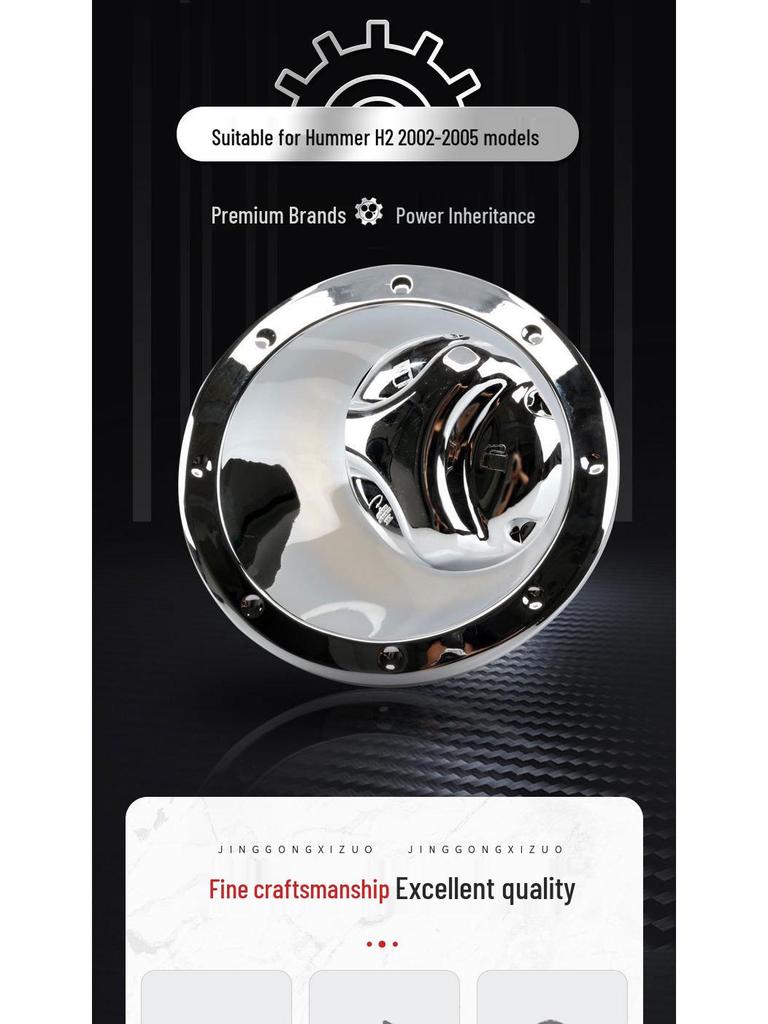 Verchromte Außenzierleisten für Hummer H2 (2002-2005)