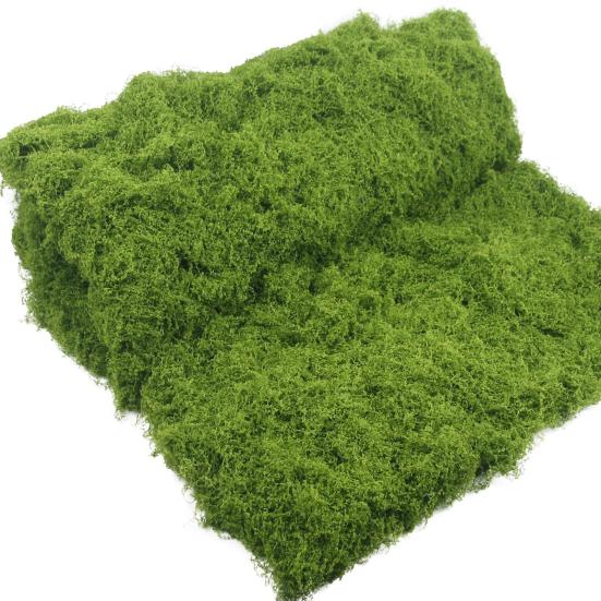 Artificial Moss Pad Realistic Faux Moss Planter Decor Green Fake Moss Turf for DIY Projects Craft Table Centerpieces Fairy Garden Decorations