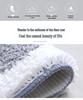 Nordic Absorbent Non-Slip Bathroom Mat for Doorway and Toilet 