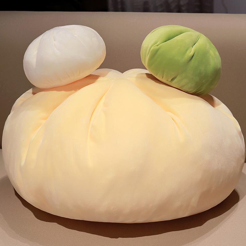 Kreatives gedämpftes gefülltes Brötchen Plüschkissen Süßes faules Sofakissen Raumdekoration Kuscheltiere Weihnachts-Geburtstagsgeschenk