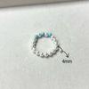 Versatile Women's Elastic Cord Beaded Finger Ring Accessory