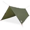 VidaXL Bâche de camping vert olive 406x306 cm imperméable, bâche, bâche imperméable, bâche de camping légère, bâche d’abri, 4009597