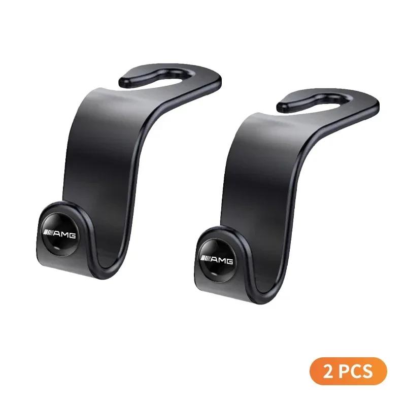 Car Inside Seat Back Hooks Accessories For Mercedes Benz AMG W204 W205 W203 W211 W212 W213 W201 W210 W124 W108 W168 A180