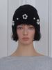 MEENDERI Orbit Bead Beanie - Black
