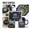 5Pcs Golden Acrylic Paint Markers Dual Tip Brush & Fine Tip Metallic Gold Paint Pens for Art Craft Drawing Rock Painting