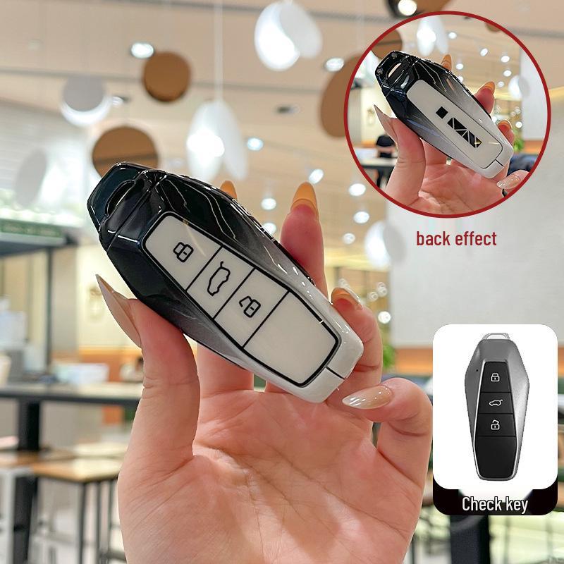 2024 Chery EQ7 Key Cover - Shuxiangjia New Style Metal Shell for iCar03