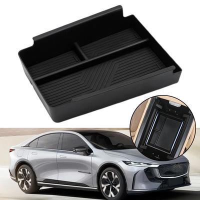 Car Storage Box For Mazda 6e EZ-6 J90A 2025~2027 Armrest Storage Box Center Console Lower Tray Stowing Tidying Accessories K4E5